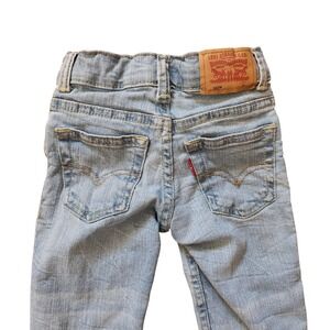 Levi's 502 Regular Taper Light Wash Blue Denim Jeans Toddler Size 2T